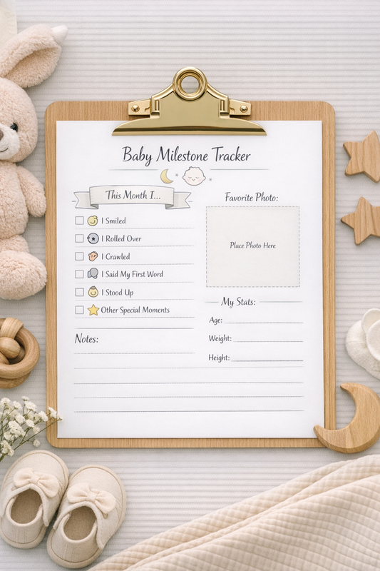 Baby Milestone Tracker – Printable