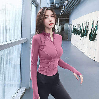 Women’s Slim‑Fit Quick‑Dry Fitness Jacket (BP001)