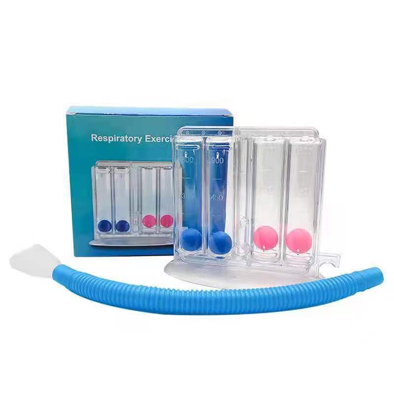 Three‑Ball Breathing Trainer – Lung Capacity & Rehabilitation Device