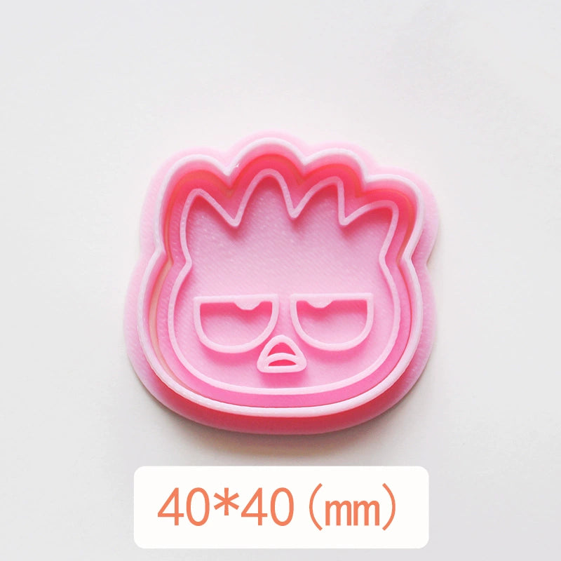 Mini Sanrio District Japan Cartoon Biscuit Mold For Home 3D Three-Dimensional Press Butter Biscuit Handmade Baking Mold