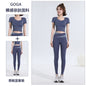 Women’s Quick‑Dry Yoga & Running Suit — Short Sleeve