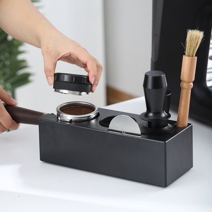 Espresso Tamper & Portafilter Holder — ABS Stand