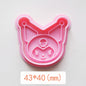 Mini Sanrio District Japan Cartoon Biscuit Mold For Home 3D Three-Dimensional Press Butter Biscuit Handmade Baking Mold