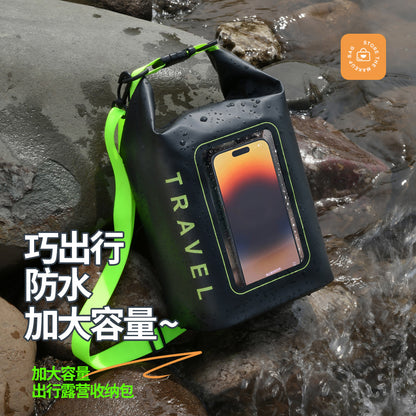 Waterproof Touch‑Screen Rafting & Swimming Crossbody Bag