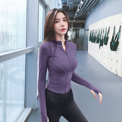 Women’s Slim‑Fit Quick‑Dry Fitness Jacket (BP001)
