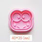 Mini Sanrio District Japan Cartoon Biscuit Mold For Home 3D Three-Dimensional Press Butter Biscuit Handmade Baking Mold