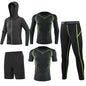 Men’s 5‑Piece Quick‑Dry Fitness Set
