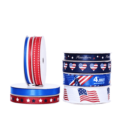 Independence Day Ribbon – Tricolor DIY Gift Box & Craft Ribbon