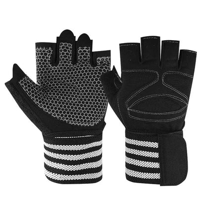 Half‑Finger Fitness Gloves – Non‑Slip Breathable Summer Training & Cycling Gloves