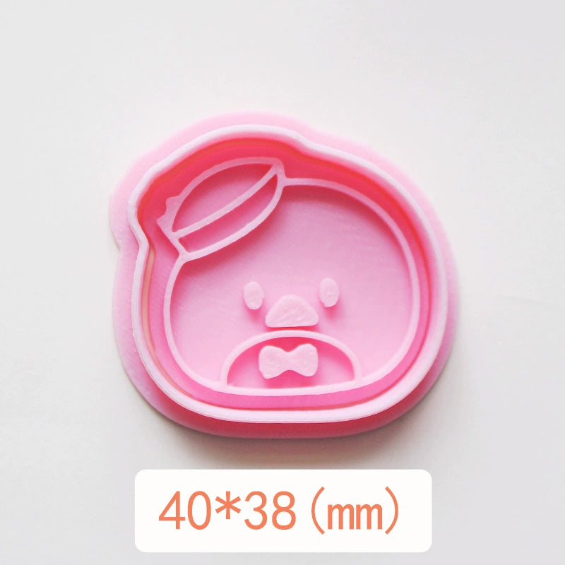 Mini Sanrio District Japan Cartoon Biscuit Mold For Home 3D Three-Dimensional Press Butter Biscuit Handmade Baking Mold