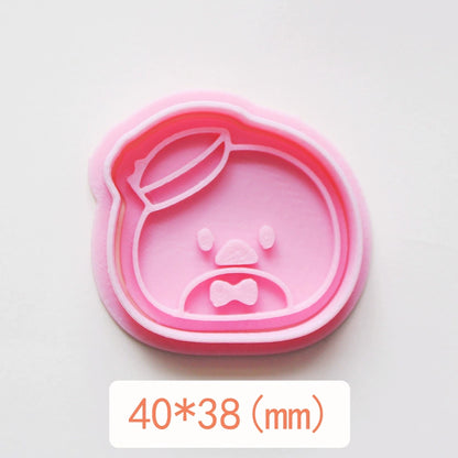 Mini Sanrio District Japan Cartoon Biscuit Mold For Home 3D Three-Dimensional Press Butter Biscuit Handmade Baking Mold