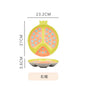Ceramic Emulation Fruit Shape Plate Hand Painted Underglaze Cute Dessert Pastoral Dish Service Plate
