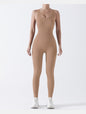 Seamless Women’s Fitness Jumpsuit with Chest Pads