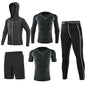 Men’s 5‑Piece Quick‑Dry Fitness Set