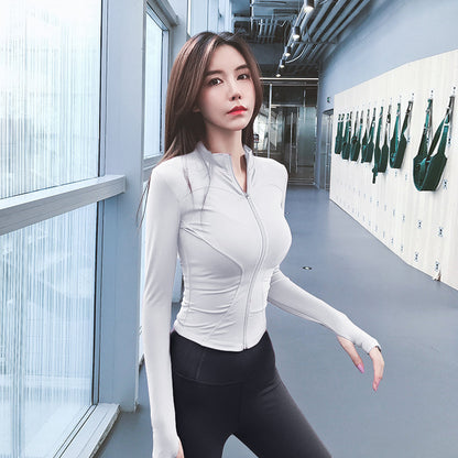 Women’s Slim‑Fit Quick‑Dry Fitness Jacket (BP001)