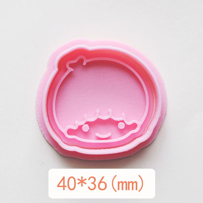 Mini Sanrio District Japan Cartoon Biscuit Mold For Home 3D Three-Dimensional Press Butter Biscuit Handmade Baking Mold