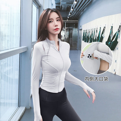 Women’s Slim‑Fit Quick‑Dry Fitness Jacket (BP001)