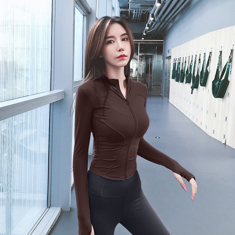 Women’s Slim‑Fit Quick‑Dry Fitness Jacket (BP001)