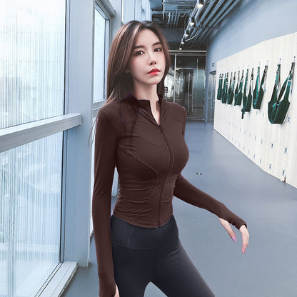 Women’s Slim‑Fit Quick‑Dry Fitness Jacket (BP001)