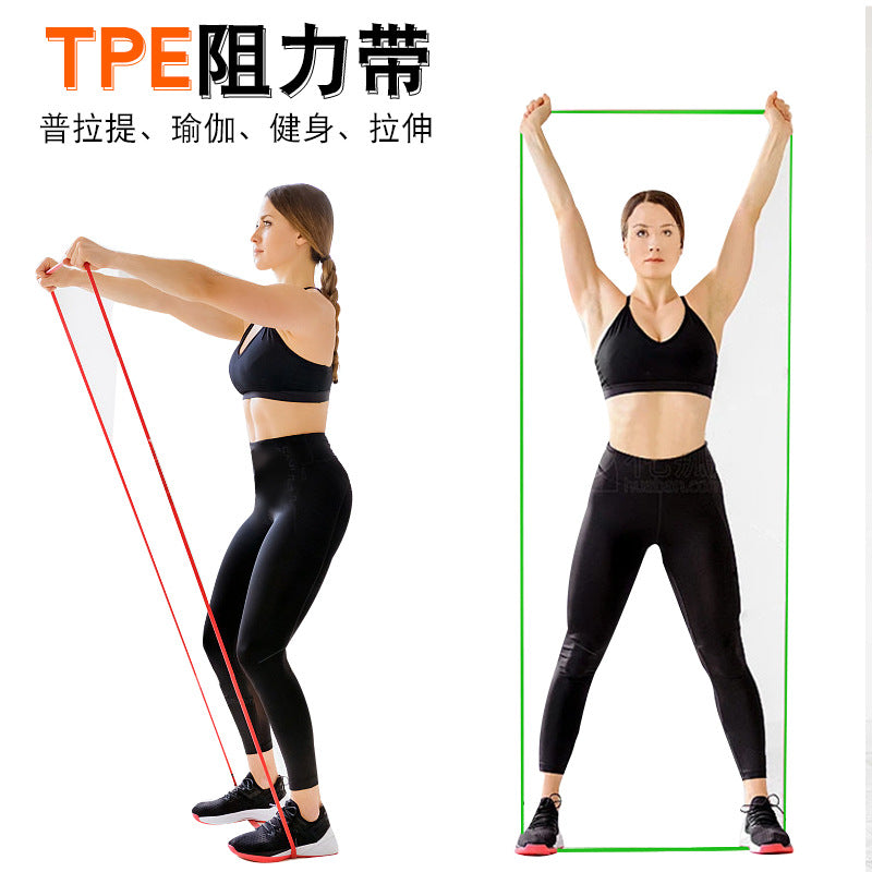 Elastic Resistance Bands for Fitness &amp; Strength Training