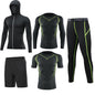 Men’s 5‑Piece Quick‑Dry Fitness Set