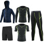 Men’s 5‑Piece Quick‑Dry Fitness Set