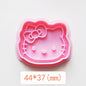 Mini Sanrio District Japan Cartoon Biscuit Mold For Home 3D Three-Dimensional Press Butter Biscuit Handmade Baking Mold