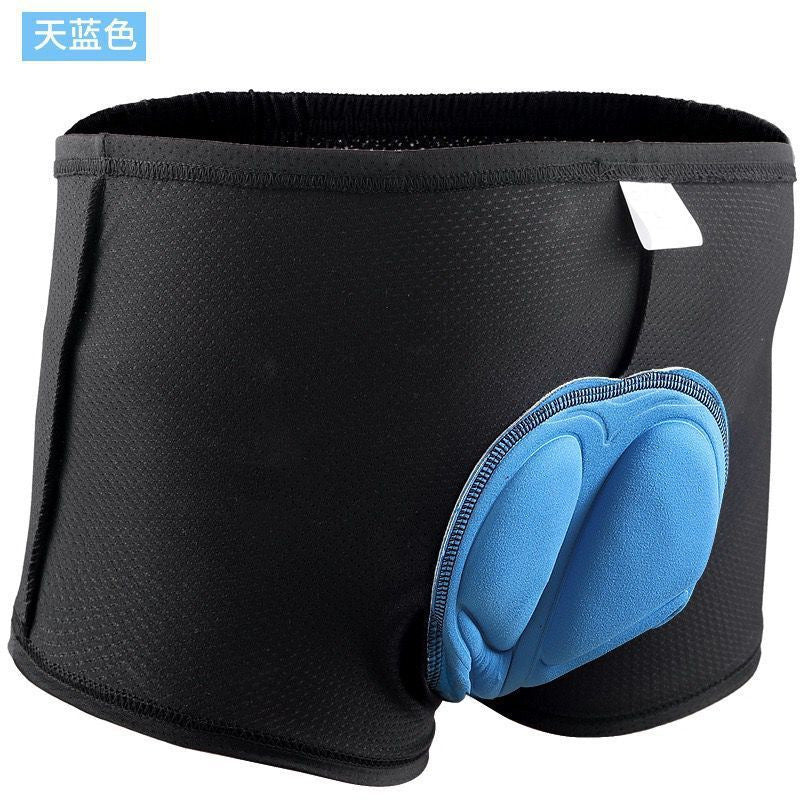 Men’s Thickened Silicone Cycling Underwear – Quick‑Dry Mountain & Road Bike Shorts
