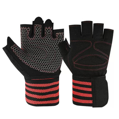Half‑Finger Fitness Gloves – Non‑Slip Breathable Summer Training & Cycling Gloves