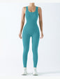 Seamless Women’s Fitness Jumpsuit with Chest Pads