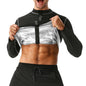 Men’s Sauna Shaping Long‑Sleeve Fitness Top