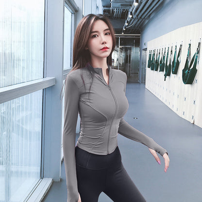 Women’s Slim‑Fit Quick‑Dry Fitness Jacket (BP001)