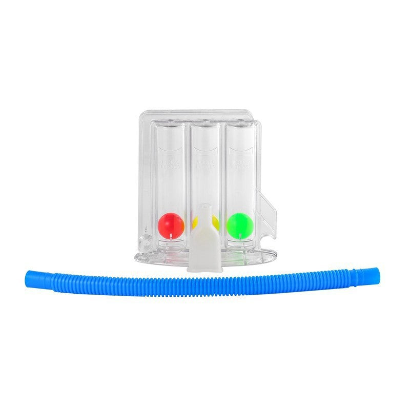 Three‑Ball Breathing Trainer – Lung Capacity & Rehabilitation Device