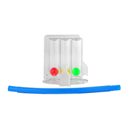 Three‑Ball Breathing Trainer – Lung Capacity & Rehabilitation Device