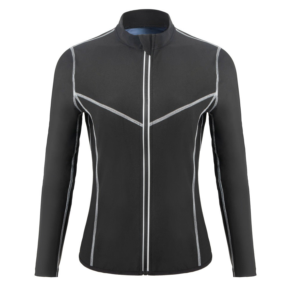 Men’s Sauna Shaping Long‑Sleeve Fitness Top