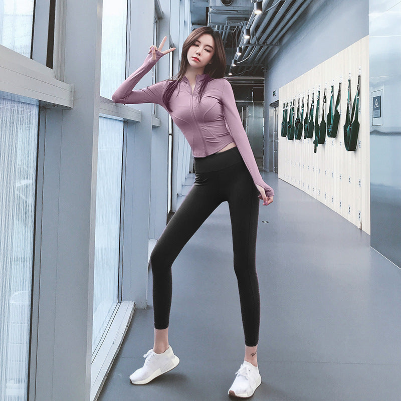 Women’s Slim‑Fit Quick‑Dry Fitness Jacket (BP001)