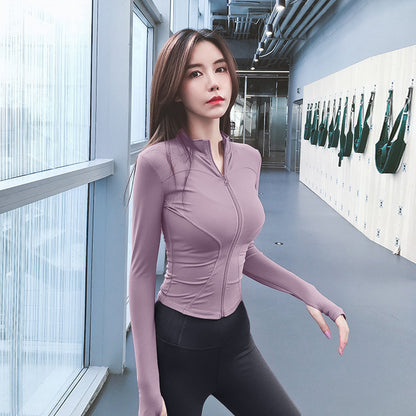 Women’s Slim‑Fit Quick‑Dry Fitness Jacket (BP001)