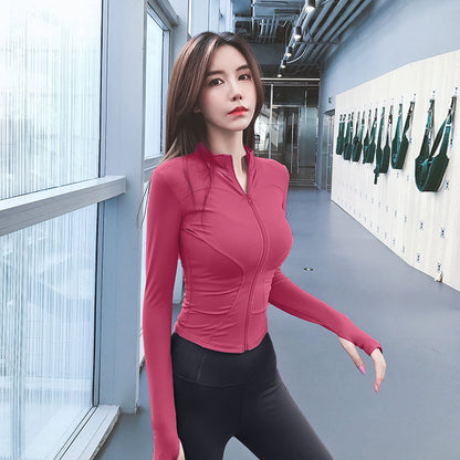 Women’s Slim‑Fit Quick‑Dry Fitness Jacket (BP001)