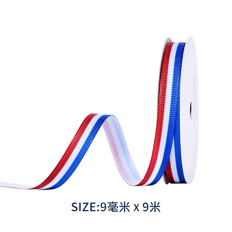 Independence Day Ribbon – Tricolor DIY Gift Box & Craft Ribbon