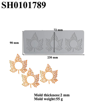 Meibum Fruit and Leaves Design Cake Lace Mat Sugarcraft Silicone Molds Fondant Cake Moulds Dessert Decorating Tools Bakeware
