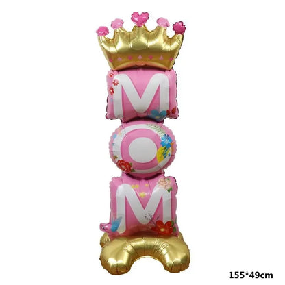 Mother’s & Father’s Day “I Love You” Foil Balloon – Party Decoration