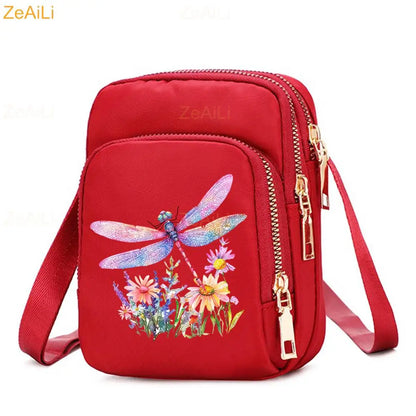 Cat & Dog Faith Quote Crossbody Phone Bag