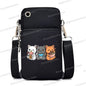 “Just A Girl Who Loves Cats” Mini Phone Crossbody Bag