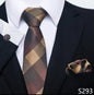 8 cm Tie Pocket Squares Necktie  Set