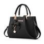 Fashion Women’s Large‑Capacity PU Leather Shoulder Bag (Vintage Designer Satchel &amp; Crossbody Tote)