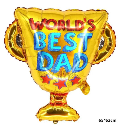 Mother’s & Father’s Day “I Love You” Foil Balloon – Party Decoration