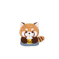 Cute Red Panda Embroidered Patch – Iron‑On Sticker for Kids Clothes