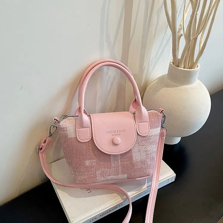 Korean Style Women’s Cloth Shoulder Bag