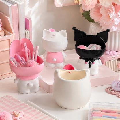 Hello Kitty / My Melody Pen Container & Brush Holder
