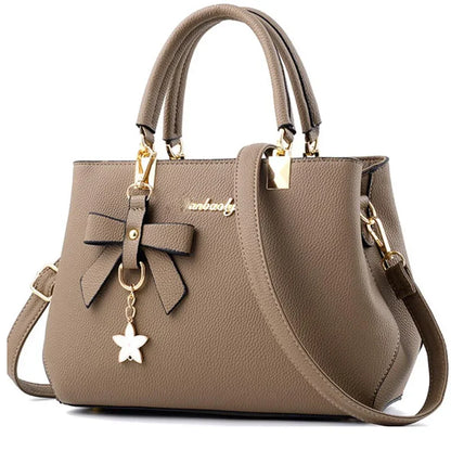 Elegant Women’s Shoulder Bag – Luxury Bowknot Crossbody